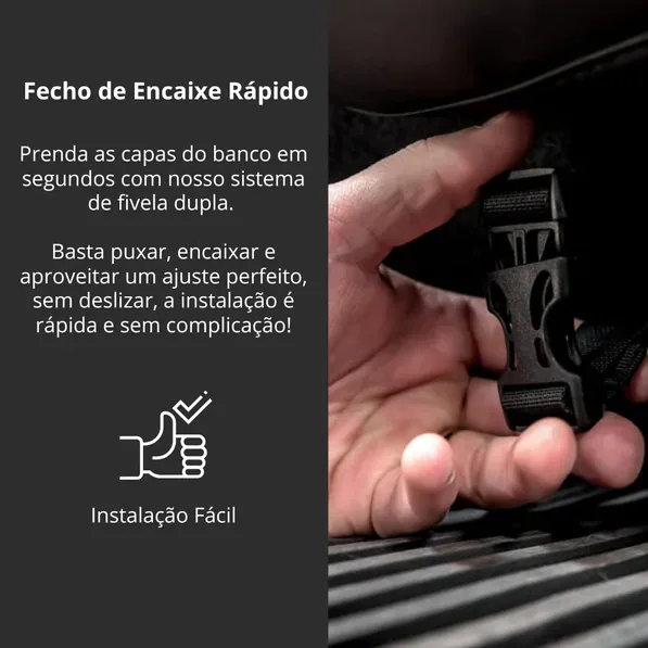 Fecho de encaixe rápido